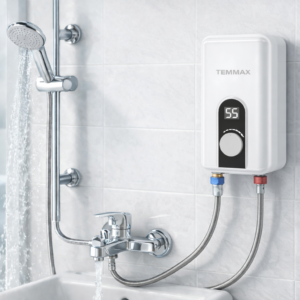Alternative view of TEMMAX Digital Display Tankless 5500W Instant Electric Water Heater