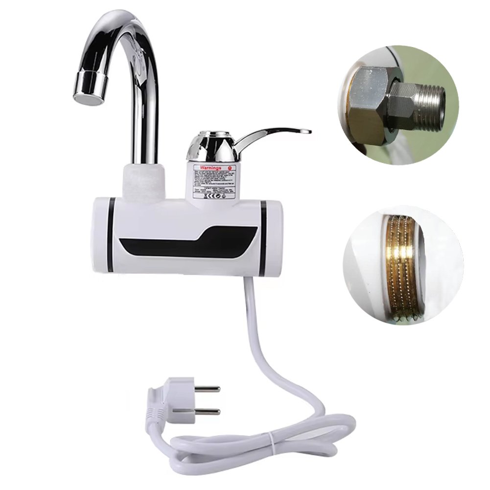দেওয়ালের জন্য - Electric Hot Cold Water Tap Wall Mount - Image 2