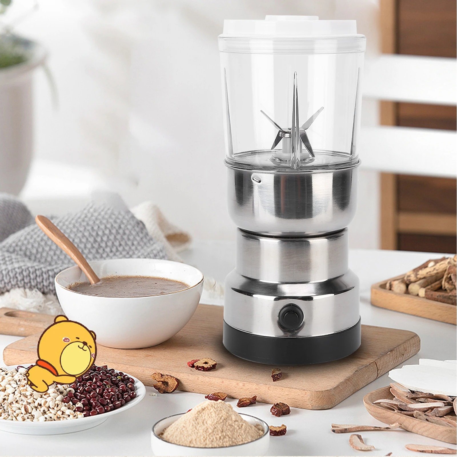 Nima 2 in 1 Blender - নিমা ব্লেন্ডার ৩৭০ ওয়াট ১৪ ব্লেড - Image 3
