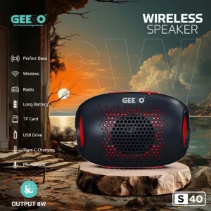 GEEOO S40 Perfect Bass BT Wireless Speaker
