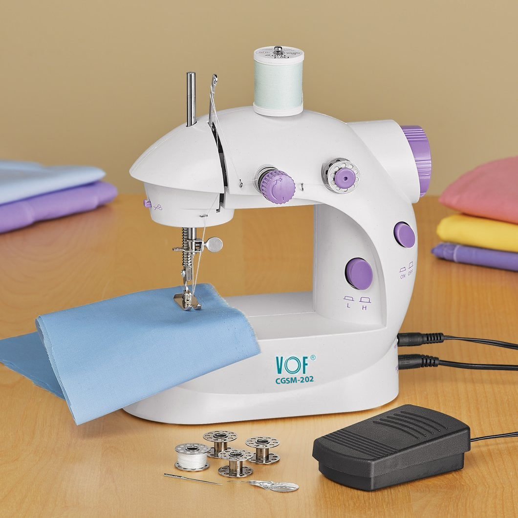 image.png VOF CGSM Mini Sewing Machine 202 ABS - মিনি সেলাই মেশিন ২০২ এবিএস - Image 1